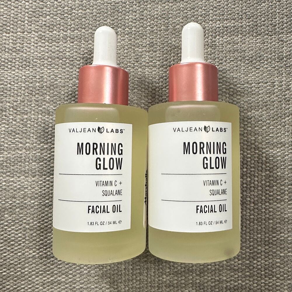 2x VALJEAN LABS Morning Glow Vitamin C + Squalane Facial Oil